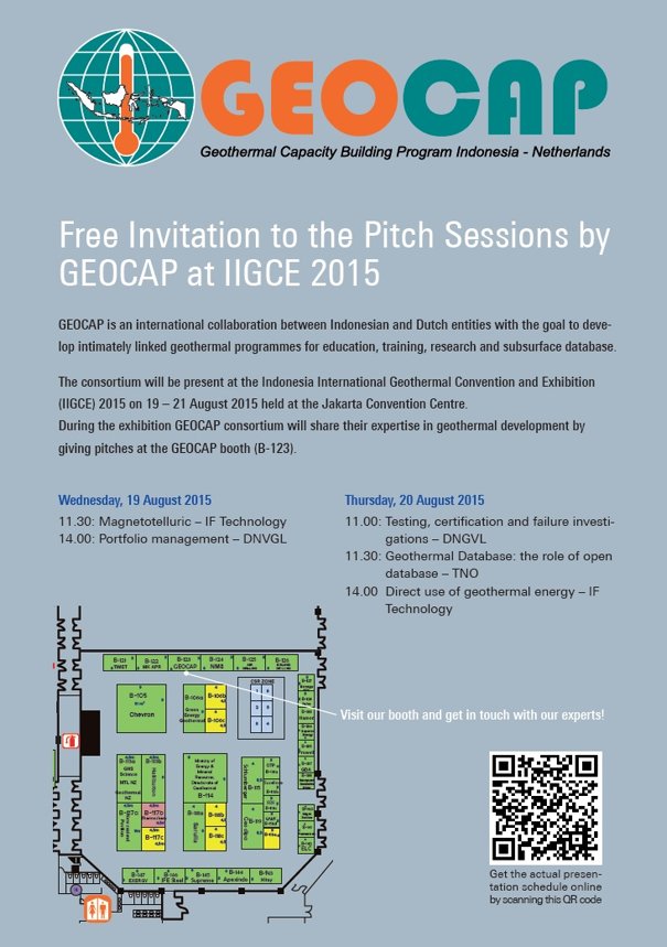 GEOCAP pitch flyer